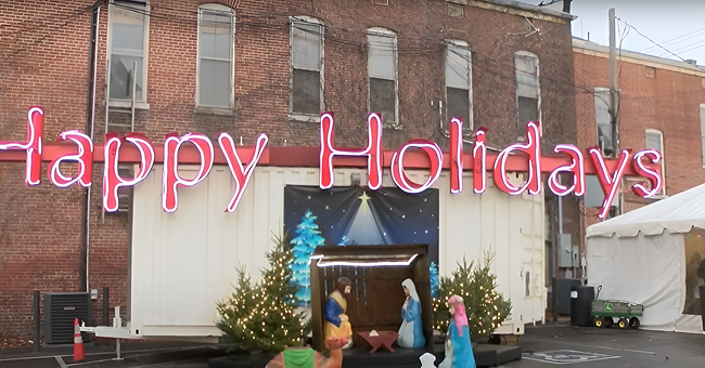Happy Holidays Sign